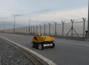 An autonomous inspection robot designed to enhance offshore operations, showcased at an onshore energy facility in Malaysia for improved efficiency and safety.